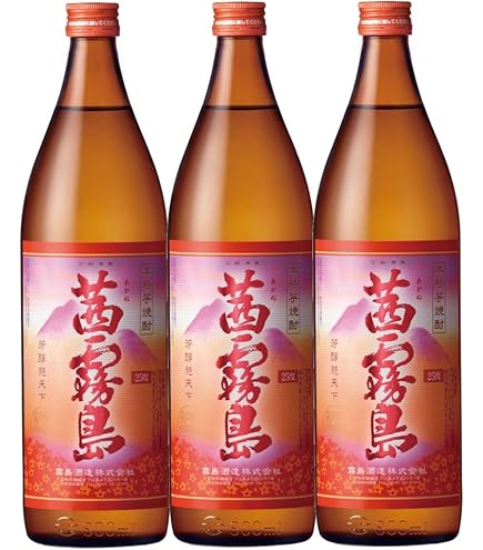 Amazon.co.jp: 茜霧島 25度 900ml【6本セット】 : 食品・飲料・お酒